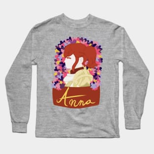 Anna Floral Banner Long Sleeve T-Shirt